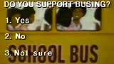 Do Blacks Support Busing