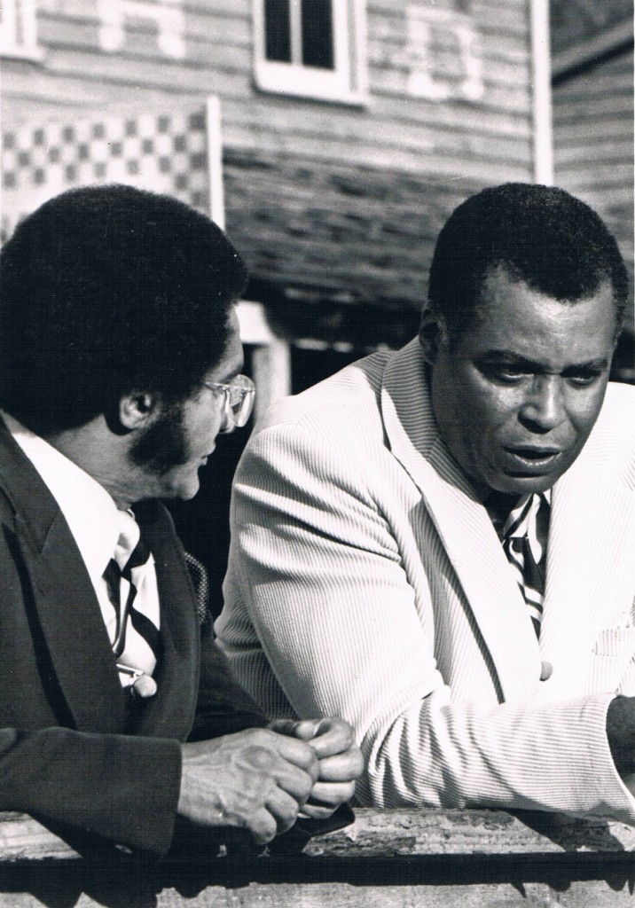 James Earl Jones and Tony Brown