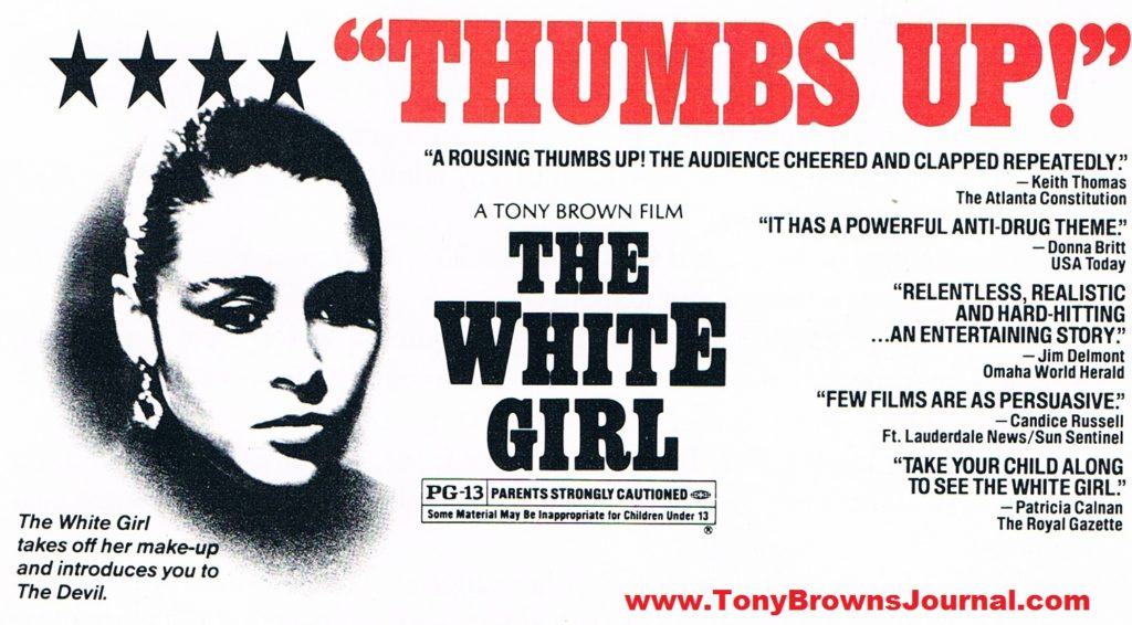 The White Girl Movie Tony Browns Journal